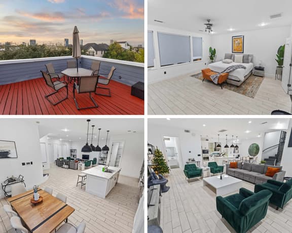Montrose Rooftop Townhome | 3 Suites, Sleeps 8 - Image 1